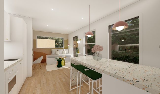 Homybox - espaces modulaires - studio - location étudiante - intérieur