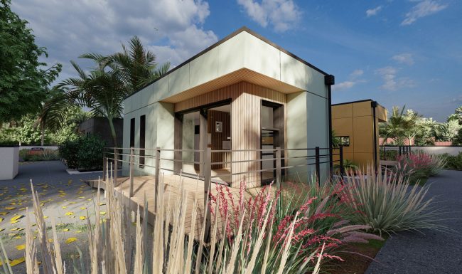 Homybox - box en bois - bureau - exemple 3