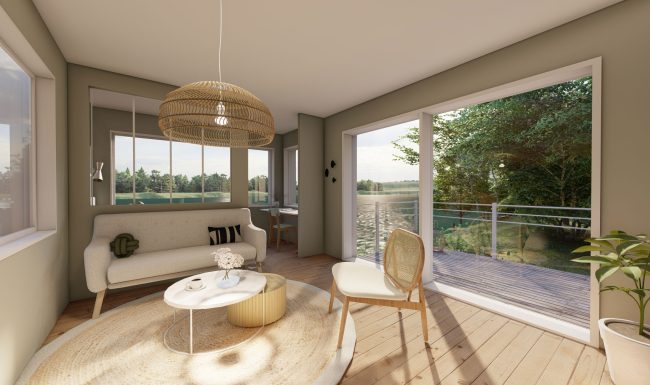 Homybox - box en bois - studio - chambre d'amis - exemple 6