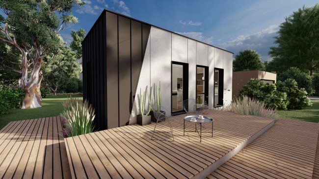 Homybox - box en bois - studio - location étudiante - exemple 3